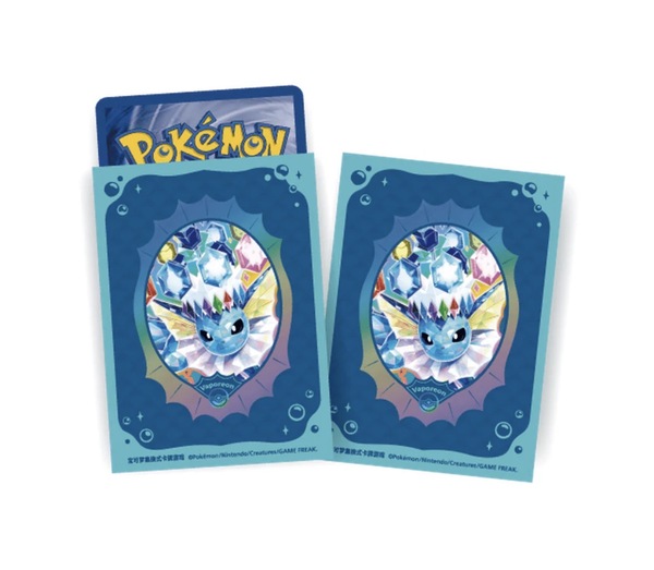 Pokemon Crystal Gathering Binder Set - kinesisk - Vaporeon Vaporeon binder set - Pokemon Kinesisk