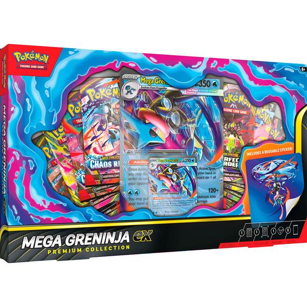 Pokémon Premium Mega Greninja Ex Box Mega Greninja - pokèmon