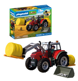 Playmobil Large Tractor with Hay Bales 72305 72305 - playmobil