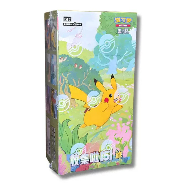Pokemon 151 Journey booster box - sealed - kinesisk Booster BOX - Pokemon Kinesisk