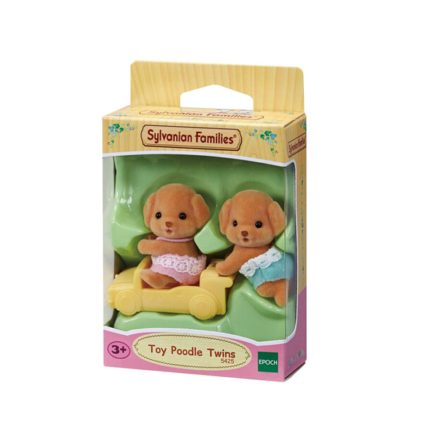 Sylvanian Families Toy Poodle-Tvillinger Poodle Tvillinger - Sylvanian families