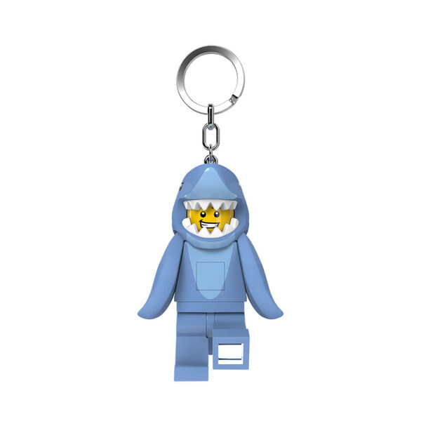 LEGO® Classic Shark Suit Guy Key Chain With LED Light SHARK - LEGO