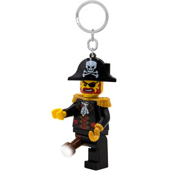 LEGO® Iconic Captain Brickbeard Key Chain With LED Light Captain Brickbeard - LEGO