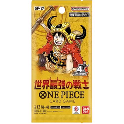 One Piece - OP-17 The World's Strongest Warriors booster  - Japansk OP-17 booster - Samlekort