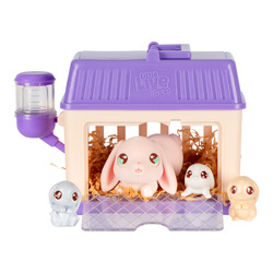 Little Live Pets Lekesett – Mama Surprise Minis med 7 Overraskelser – Hamster Hamster Lilla bur - Little Live Pets