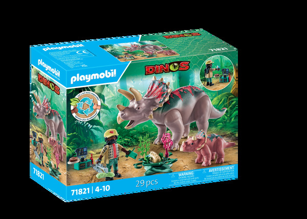 Playmobil Triceratops Family 71821 DINO - playmobil