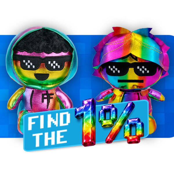 Caylus vs Foltyn: Mystery Aura 15 cm Aura Plush Blind Box Aura Plush Blind Box - Samlefigurer
