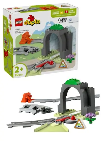 LEGO DUPLO Town 10425 Utvidelsessett med togtunnel og skinner 10425 - Lego duplo