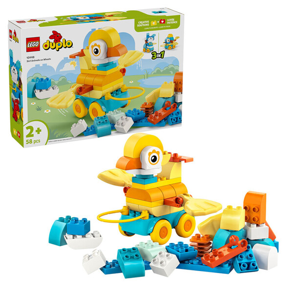 LEGO DUPLO  10448 3-i-1 Dyr på hjul 10448 - Lego duplo