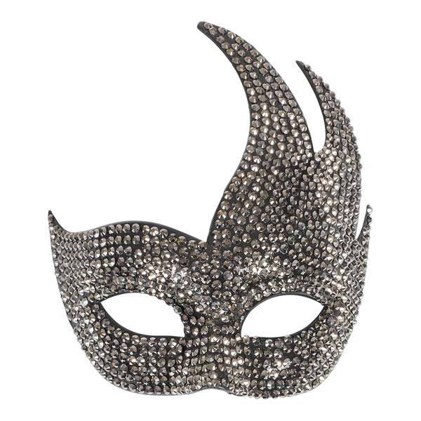 HALF MASK GLITTER STONE Maske Glitter - Halloween