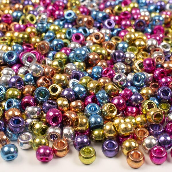 Perler PLAYBOX kongo metallic ass (1000) Perler Metallic - Kontorutstyr