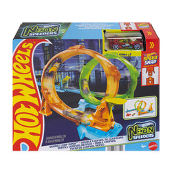 Hot Wheels Neon Speeders Corkscrew Loop Hot Wheels - Hot Wheels