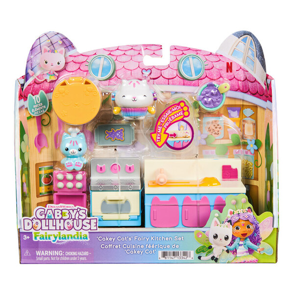 Gabby's Dollhouse Cakey Cat Fairy Kitchen Cat Fairy Kitchen - Gabby’s Dollhouse