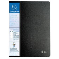 Presentasjonsmappe EXACOMPTA 80l A4 sort Svart - Kontorutstyr