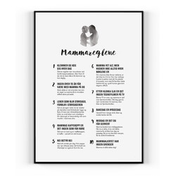 Mammareglene plakat  - Happystar