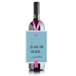 Tom for ideer - Vinkort  - Happystar