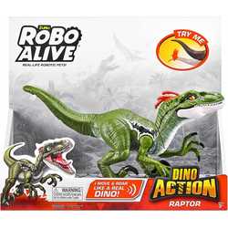 Robo Alive Dino Action Raptor  Raptor - Zuru