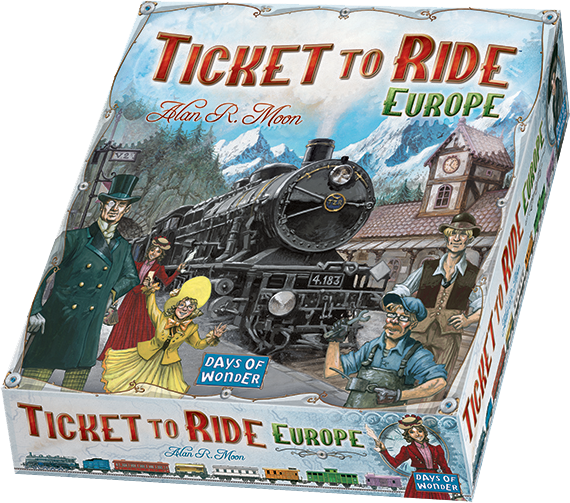 Ticket to Ride Europa Europa - Brettspel