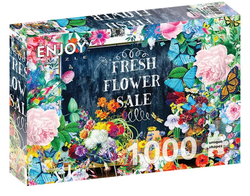 Enjoy puslespill 1000 Flower Sale  1000 biter - Enjoy puzzle