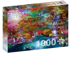 Enjoy puslespill 1000 Japanese Garden 1000 biter - Enjoy puzzle