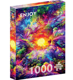 Enjoy puslespill 1000 Rainbow Tropic 1000 biter - Enjoy puzzle
