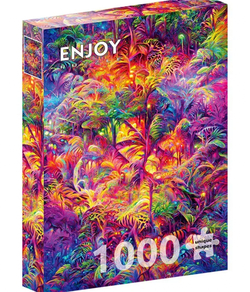 Enjoy puslespill 1000 Jungle Tapestry 1000 biter - Enjoy puzzle