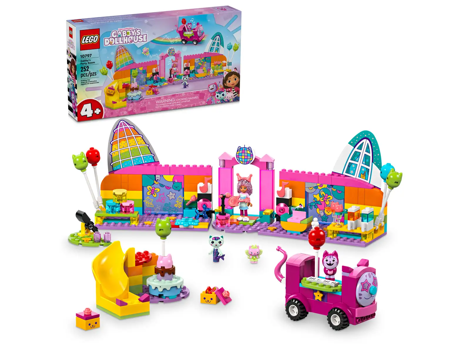 LEGO 10797 Gabbys partyrom 10797 - Lego Gabby’s Dollhouse