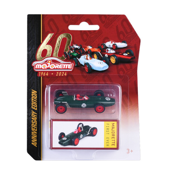 Majorette Anniversary Edition First Ever, 6-asst. Mørk grønn (25) - Majorette