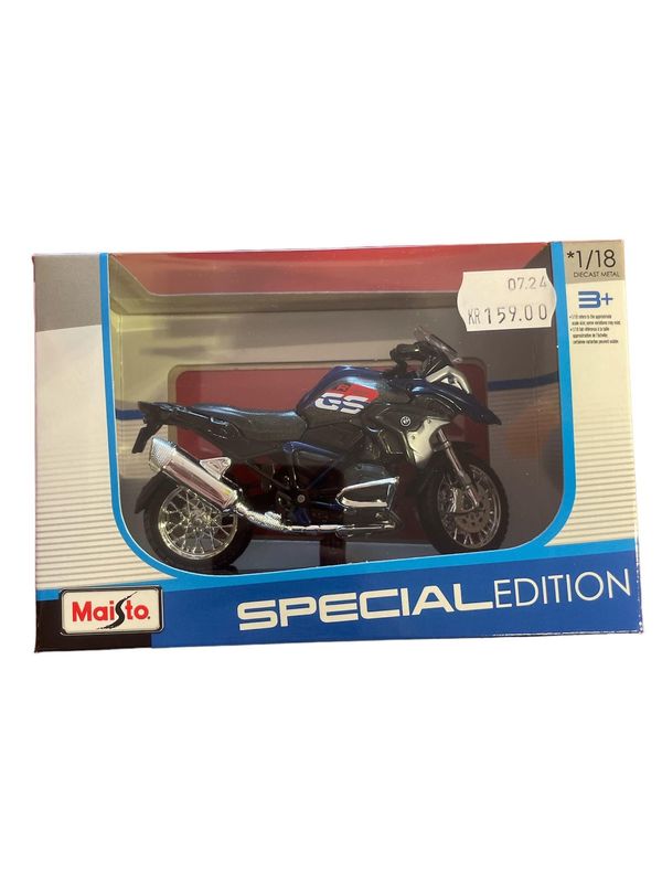 MAISTO 1:18 MOTORSYKKEL BMW R 1200 GS 2017 - Maisto
