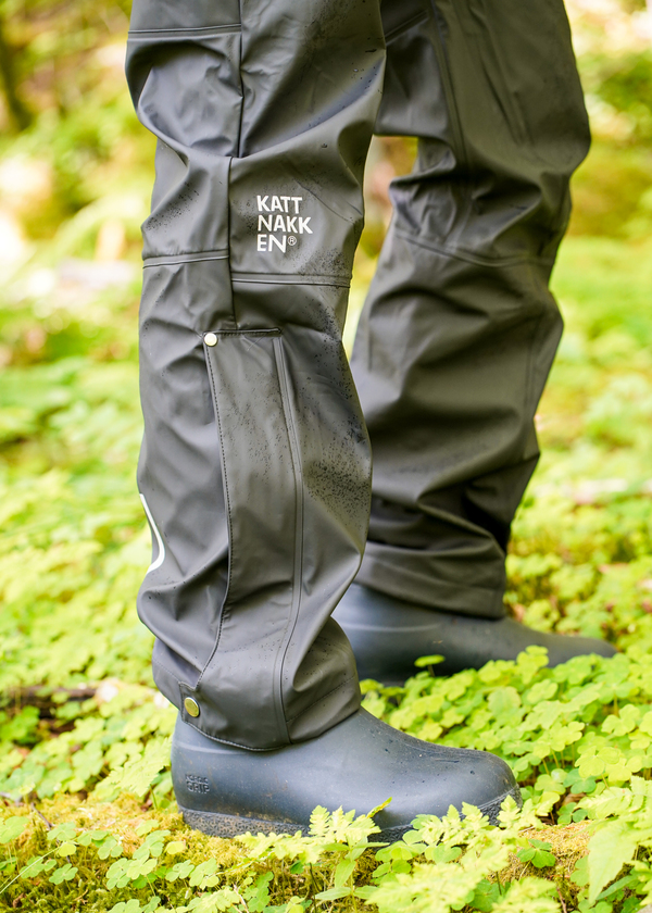 Kattnakken aktiv bukse / turbukse vaksen  Kattesvart - Kattnakken