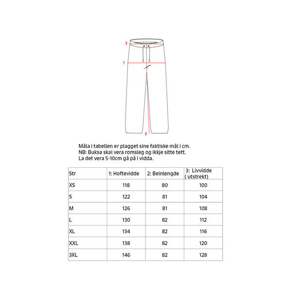 Kattnakken lett regnbukse vaksen  Kattesvart - Kattnakken