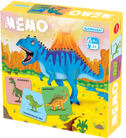 Memo Dinosaur brettspel - Brettspel