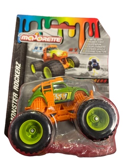 Majorette Monstertruck  Grønn og Oransje - Majorette