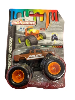 Majorette Monstertruck  Brun Police - Majorette