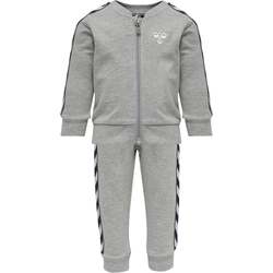 Hummel hmlBILLE tracksuite  Grey melange  - Hummel