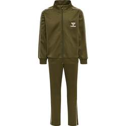 Hummel hmlTRACK tracksuit  Dark olive 6086 - Hummel