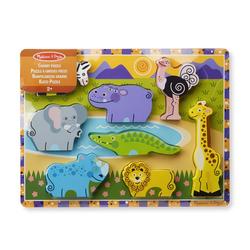 Wooden Chunky Puzzle Safari Safari  - Trepuslespill