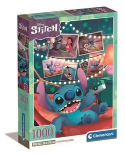 Clementoni puslespill 1000 Disney Stitch stitch  - Clementoni