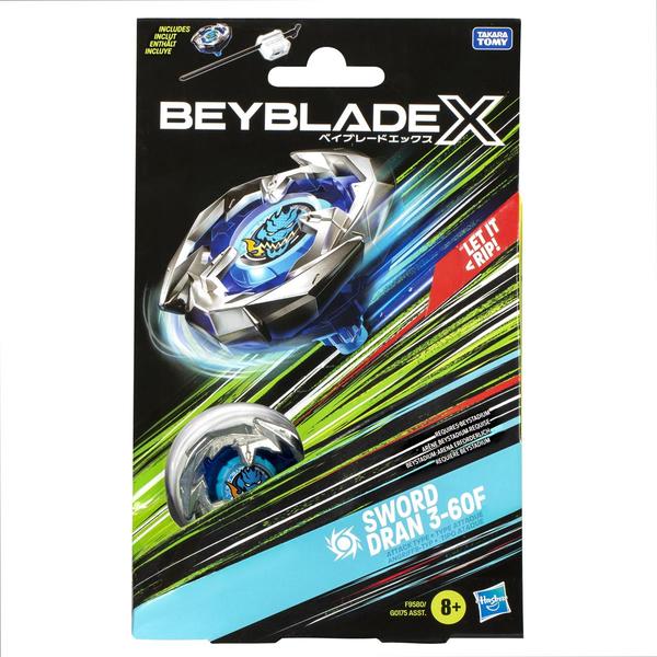 Beyblade Burst BBX Starter Pack Blå Sword dran 3-60f - Leiker