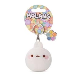 NØKKELRING 6CM MOLANG NICI Kvit - Kosedyr og Bamser