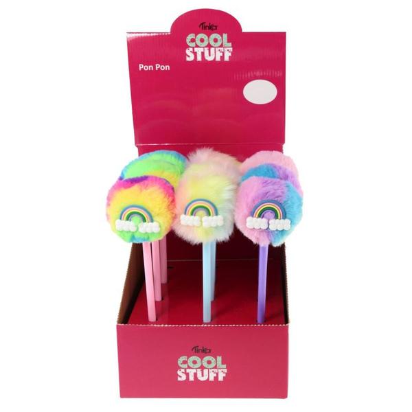 PEN POM POM REGNBUE TINKA COOL STUFF Overraskelse hvilken du får - Hobby