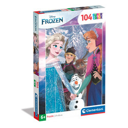 Clementoni Puzzle Disney Frozen 104 brikker frozen - Clementoni