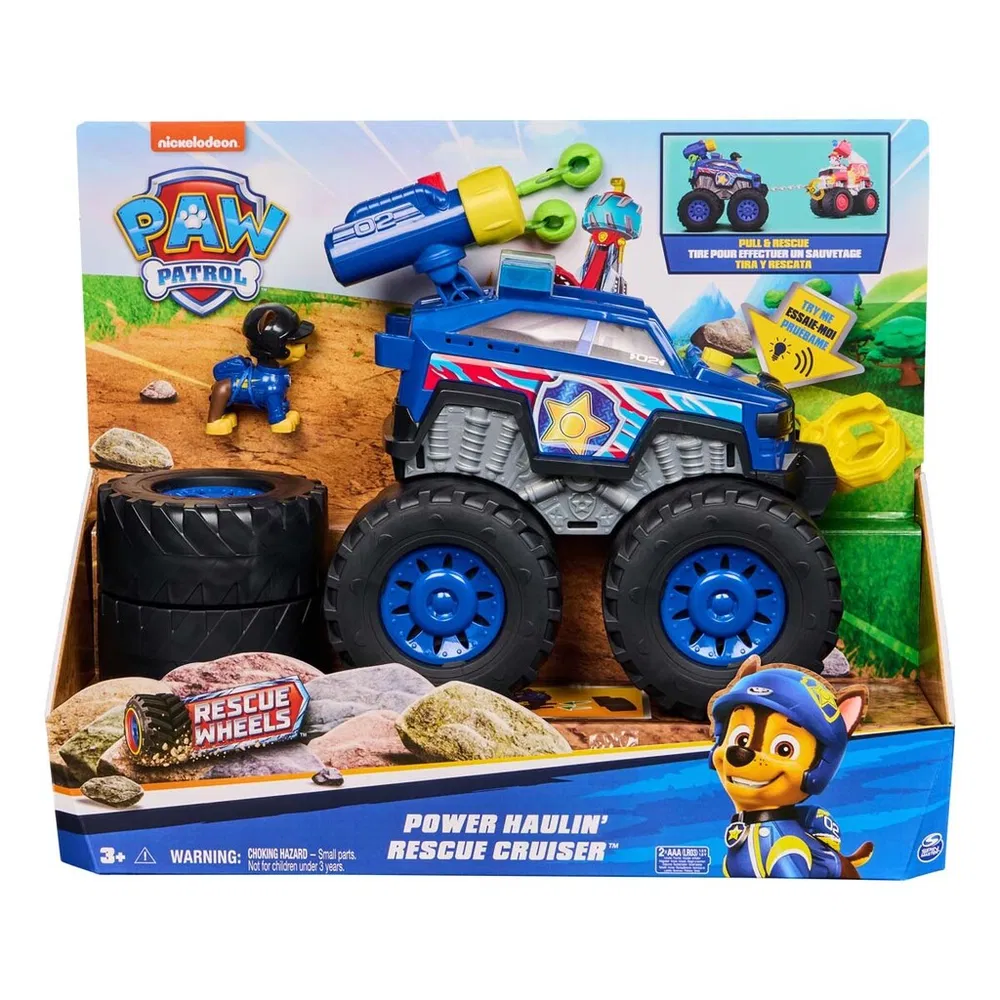 Paw Patrol Rescue Wheels Power Haulin Cruiser Chase - Paw Patrol