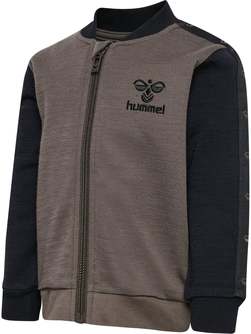 hmlWULBATO ZIP JACKET  MAJOR BROWN 0554 - Hummel