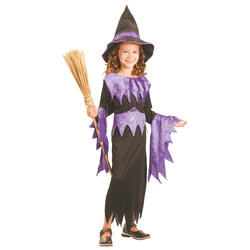 Kostyme Heks Small 110-120 cm S - 110-120 - Halloween