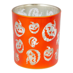 HALLOWEEN TEA CANDLE HOLDER PUMPKINS pumpkin - Halloween