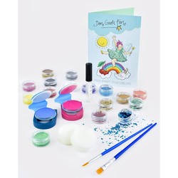 FACE PAINT KIT BOX 23 pcs 20cm Face Paint Starter Kit - Karneval