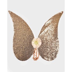 ANGEL WINGS GOLDEN SEQUINS 54CM gold - Halloween