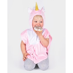 MINI CAPE UNICORN PINK 86-110 CL 1-4 YEARS Unicorn - Karneval