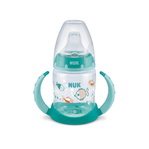 First Choice + Temperature Control Learner Bottle Sjøgrønn - NUK